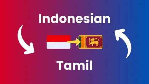 Indonesian to Tamil Translation translation service