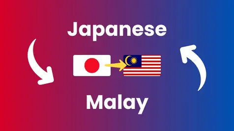 Japanese to Malay Translation Services translation service