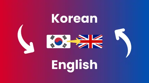 Korean to English Translation translation service