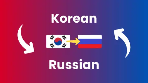 Korean to Russian Translation translation service